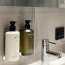 Zeephouder/Zeepdispenser Wand - Geborsteld RVS