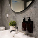 Zeephouder/Zeepdispenser Wand - Mat Zwart