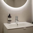 Zeephouder/Zeepdispenser Wand - Chroom