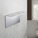 Base Zeep Pomp Houder Douche - Geborsteld RVS