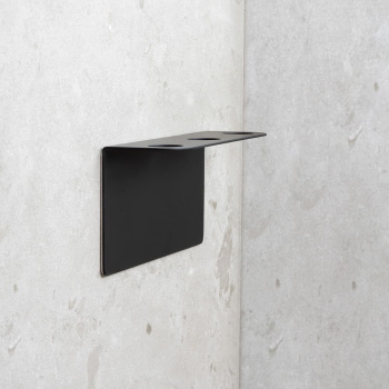 Base Zeep Pomp Houder Douche - Mat Zwart