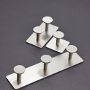 Handdoekhaak Base 210 2-Haak - Geborsteld RVS