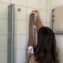 Handdoekhaak Base 220 1-Haak - Geborsteld RVS