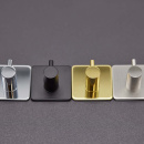 Handdoekhaak Base 220 1-Haak - Geborsteld RVS