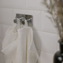 Handdoekhaak Base 220 2-Haak - Chroom