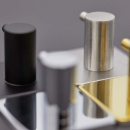 Handdoekhaak Base 220 3-Haak - Geborsteld RVS