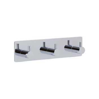 Handdoekhaak Base 220 3-Haak - Chroom