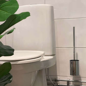 Solid Toiletborstel - Chroom