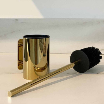 Solid Toiletborstel - Goud Gepolijst