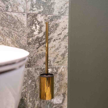 Solid Toiletborstel - Goud Gepolijst