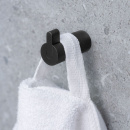 Enkele haak Flow - Mat Zwart