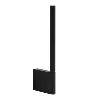 Reserverolhouder Flow - Mat Zwart in de groep Badkamer Accessoires / Toon alle badkamer accessoires / Toiletrolhouder bij Beslag Online (620043-41)