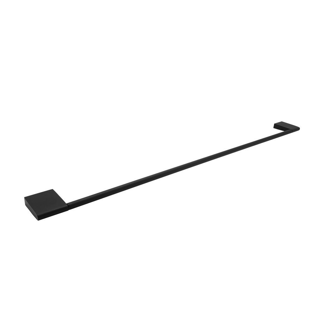 Handdoekhouder Flow - Mat Zwart