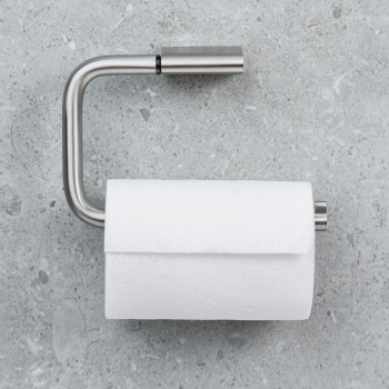 Toiletrolhouder Flow - Geborsteld Nikkel