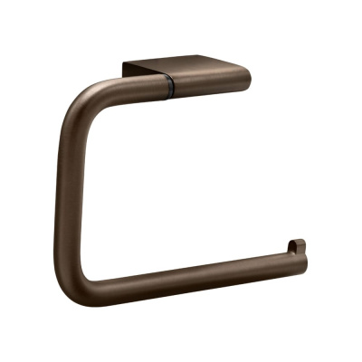Toiletrolhouder Flow - Gebronsd Messing in de groep Badkamer Accessoires / Toon alle badkamer accessoires / Toiletrolhouder bij Beslag Online (620054-41)