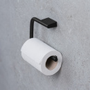 Toiletrolhouder Flow - Mat Zwart
