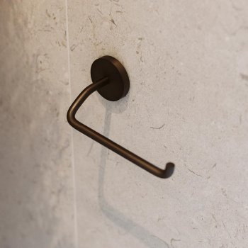 Toiletrolhouder Calm - Gebronsd Messing