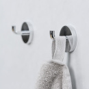 Enkele Haak Calm - Gepolijst Chroom