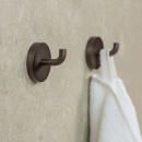 Enkele Haak Calm - Gebronsd Messing