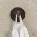 Enkele Haak Calm - Gebronsd Messing