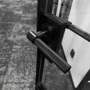 Deurklink Helix 200 - Europese Standaard - Zwart