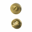 Toiletslot R - Antiek Brons