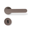 Deurklink Vibe Plain - Scandinavische Standaard - Donker Brons