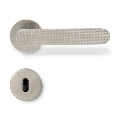 Deurklink Vibe Grip - Scandinavische Standaard - RVS Look in de groep Deurklinken / Kleur/Materiaal / Zwart bij Beslag Online (752036-41)