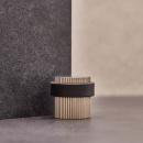 Deurstopper Helix Stripe - RVS Afwerking