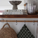 Keukenstang Aveny - 600mm - Compleet - Eik/Geborsteld RVS