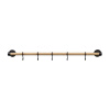 Keukenstang Aveny - 600mm - Compleet - Eik/Mat Zwart