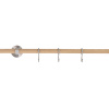 Verlengstuk Aveny - 600mm - Eik/Geborsteld RVS