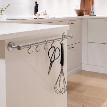 Haak Aveny - 5-p - Geborsteld RVS