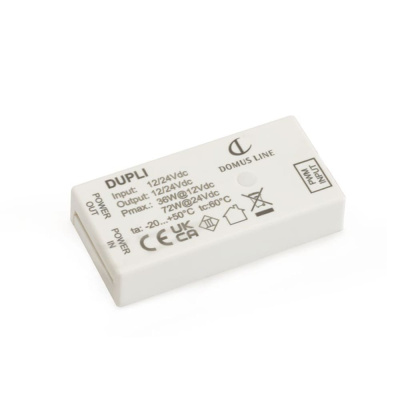 Duplicator Dupli - D-M - 24Vdc in de groep Verlichting / Toon alle verlichting / Transformator & Accessoires bij Beslag Online (971230)