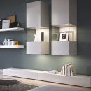 Afstandsring Atom - RVS Look