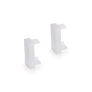 Eindkappen SUNUP - Wit - 2-stuks