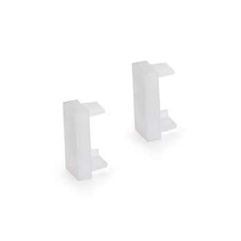 Eindkappen SUNUP - Wit - 2-stuks