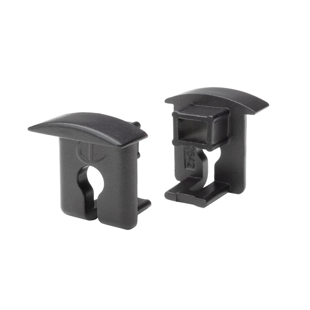 Eindkappen Miss - Zwart - 2-st