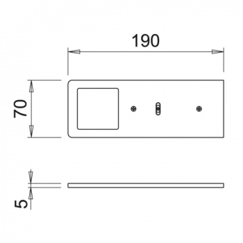 LED-Spot Polar SE SDM - RVS look