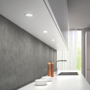 LED-Spot Atom - RVS look