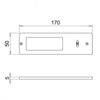 LED-Spot Vega SDM - Mat Zwart