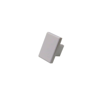 Eindkappen LD8104 - Aluminium 2-p