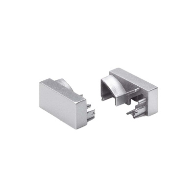 Eindkappen Blade - Aluminium 2-p in de groep Verlichting / Toon alle verlichting / Transformator & Accessoires bij Beslag Online (973656)