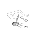 LED-Spot Holl TDM DM - Mat Zwart