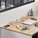 Stopcontact Infini - Roestvrijstalen Look