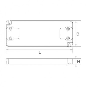 Voeding UltraThin - 24V/12W