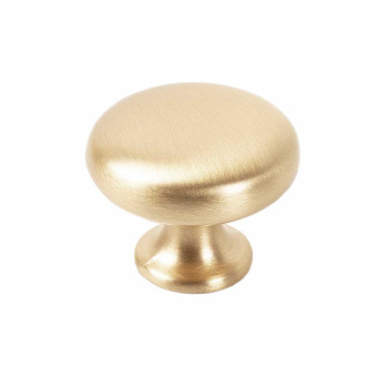 Knop Duke - 32mm - Geborsteld Messing