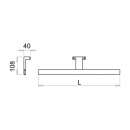 Badkamer Spiegel LED-Licht Aalto - Chroom