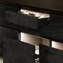 LED-Armatuur Baski SF - RVS-look