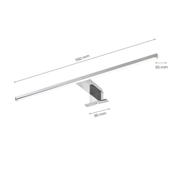 LED-Armatuur Jot - Chroom
